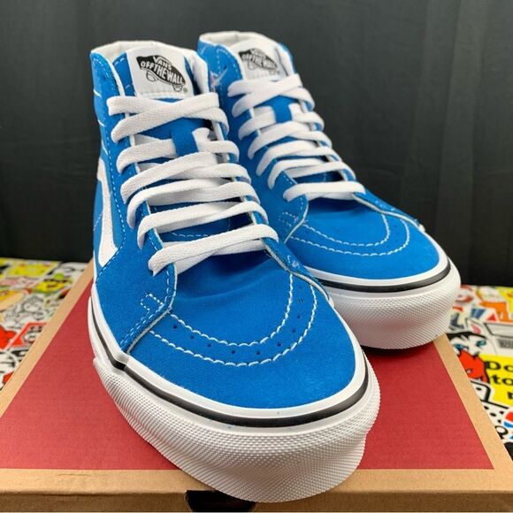 Vans Sk8-Hi Tapered Ocean Blue Womens Various Sizes - Picture 6 of 14